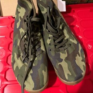 No bull size 12 m high top trainers camouflage
